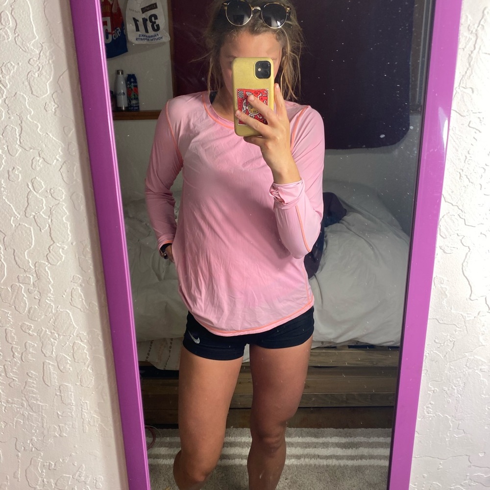 High-vis Lululemon shirt